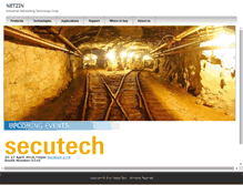 Tablet Screenshot of netzintech.com